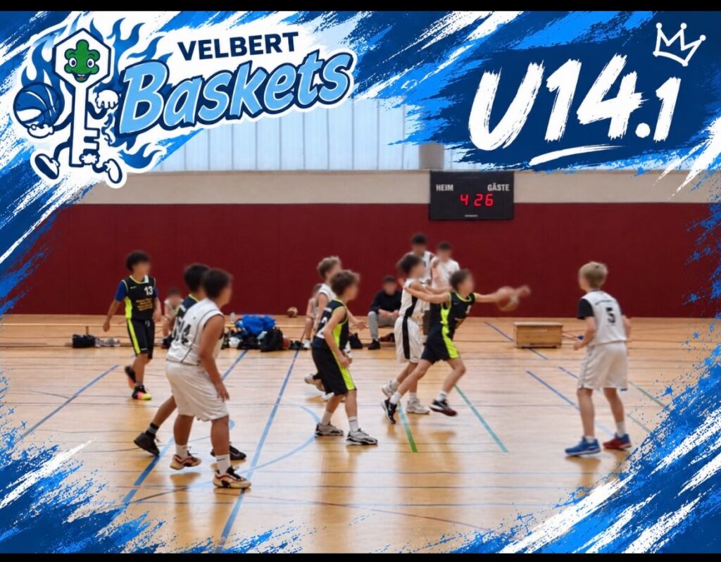 Neuester Instagram-Beitrag der Velbert Baskets